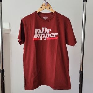 Dr Pepper Red T-Shirt Size Large